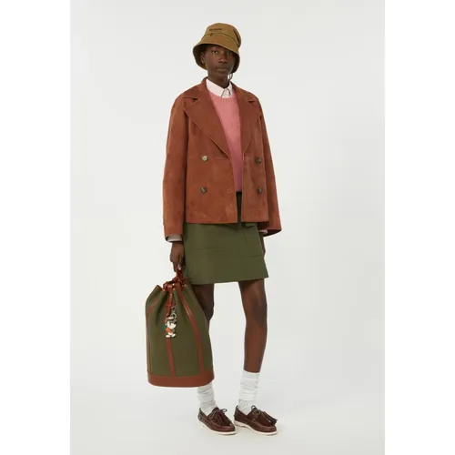 Jackets > Leather Jackets - - Weekend Max Mara - Modalova