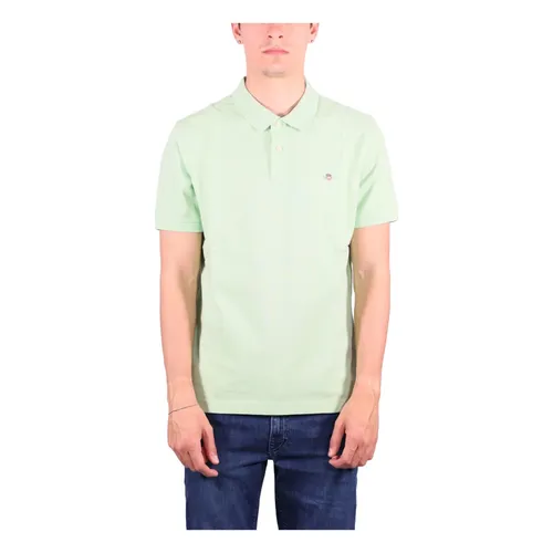 Gant - Tops > Polo Shirts - Green - Gant - Modalova