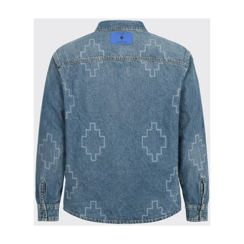 Shirts > Denim Shirts - - Marcelo Burlon - Modalova