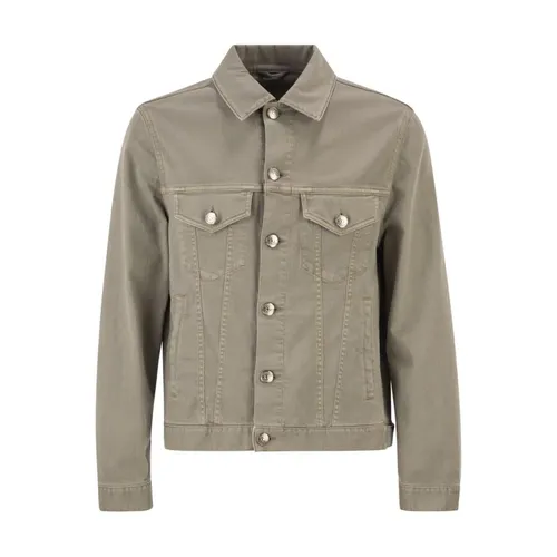 Jackets > Denim Jackets - - Brunello Cucinelli - Modalova