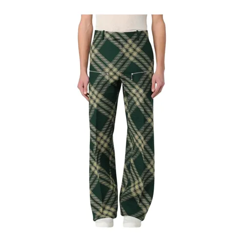 Trousers > Straight Trousers - - Burberry - Modalova