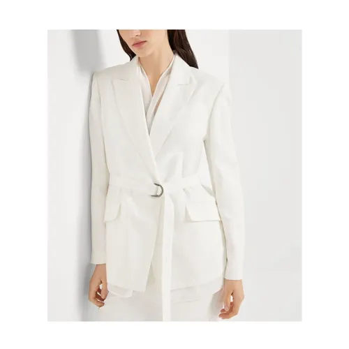 Jackets > Blazers - - Brunello Cucinelli - Modalova