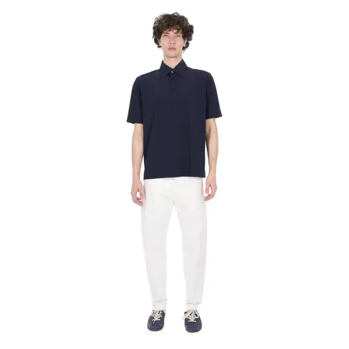 Herno - Tops > Polo Shirts - Blue - Herno - Modalova