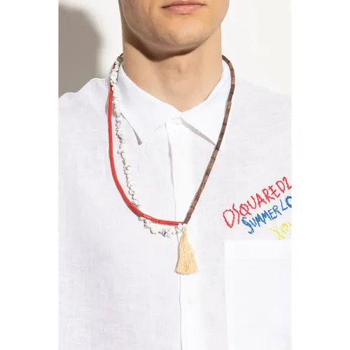 Accessories > Jewellery > Necklaces - - Dsquared2 - Modalova