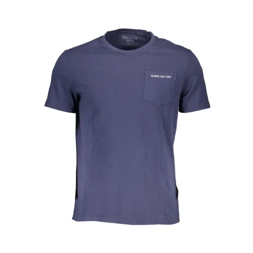 Guess - Tops > T-Shirts - Blue - Guess - Modalova