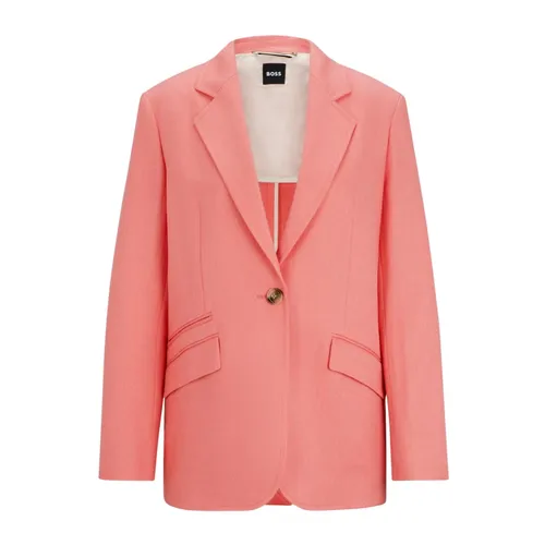 Hugo - Jackets > Blazers - Orange - Hugo - Modalova