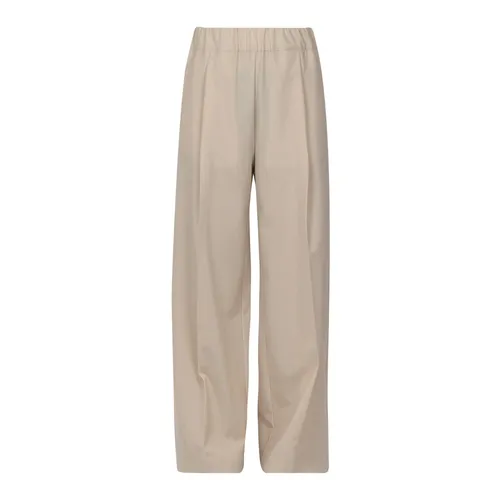 Trousers > Wide Trousers - - Semicouture - Modalova