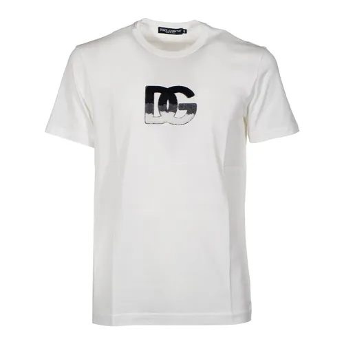 Tops > T-Shirts - - Dolce & Gabbana - Modalova