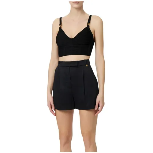 Tops > Sleeveless Tops - - Elisabetta Franchi - Modalova
