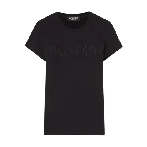 Dondup - Tops > T-Shirts - Black - Dondup - Modalova