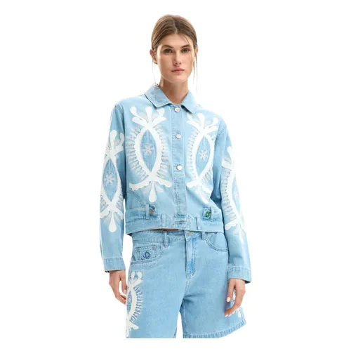 Jackets > Denim Jackets - - Desigual - Modalova