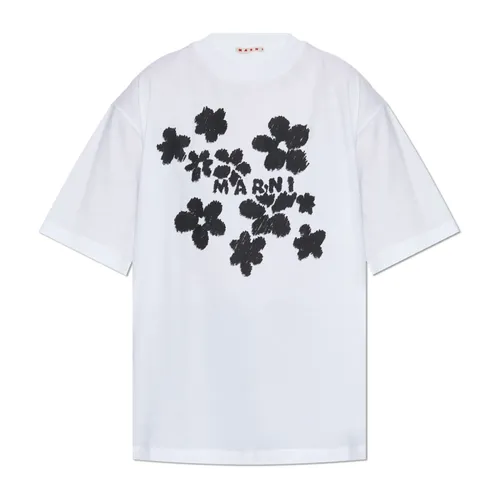 Marni - Tops > T-Shirts - White - Marni - Modalova