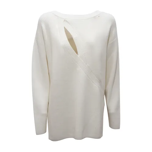 Knitwear > Round-neck Knitwear - - Elisabetta Franchi - Modalova