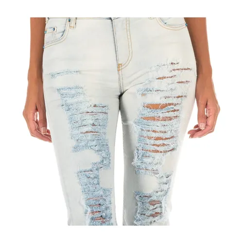 Jeans > Cropped Jeans - - MET - Modalova