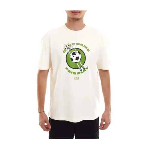 Tops > T-Shirts - - Emporio Armani EA7 - Modalova