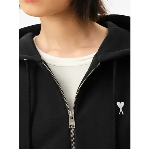 Sweatshirts & Hoodies > Zip-throughs - - Ami Paris - Modalova