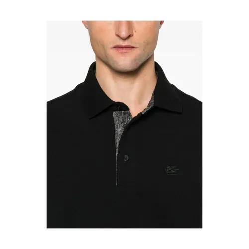 Etro - Tops > Polo Shirts - Black - Etro - Modalova