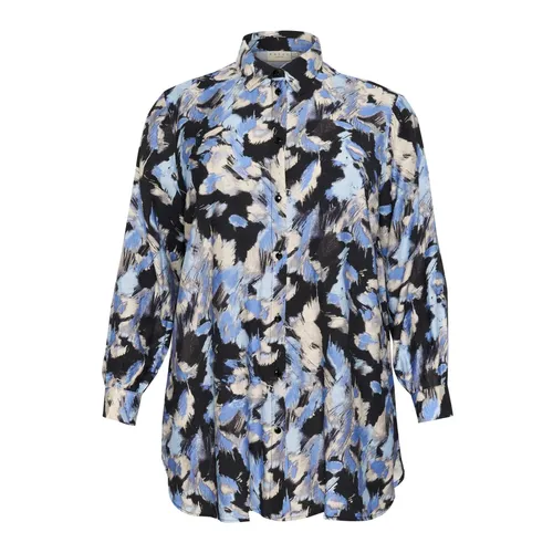 Blouses & Shirts > Shirts - - Kaffe Curve - Modalova