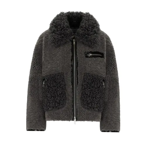 Jackets > Faux Fur & Shearling Jackets - - Stand Studio - Modalova