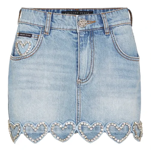 Skirts > Denim Skirts - - Philipp Plein - Modalova