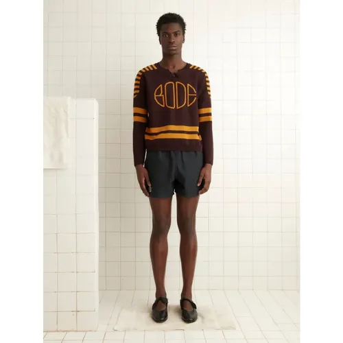 Knitwear > V-neck Knitwear - - Bode - Modalova
