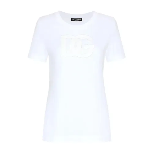 Tops > T-Shirts - - Dolce & Gabbana - Modalova
