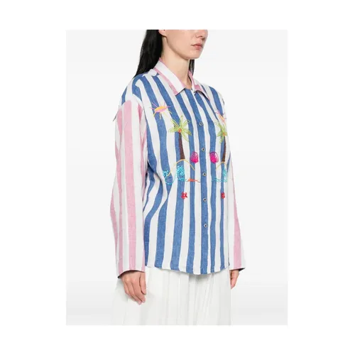 Blouses & Shirts > Shirts - - Susanna Blu - Modalova