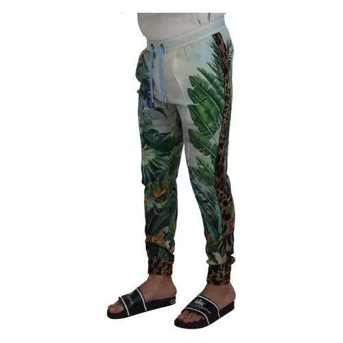 Trousers > Sweatpants - - Dolce & Gabbana - Modalova