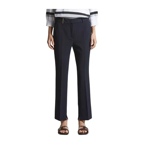 Trousers > Wide Trousers - - Peserico - Modalova