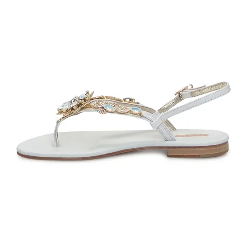 Shoes > Sandals > Flat Sandals - - Emanuela Caruso - Modalova