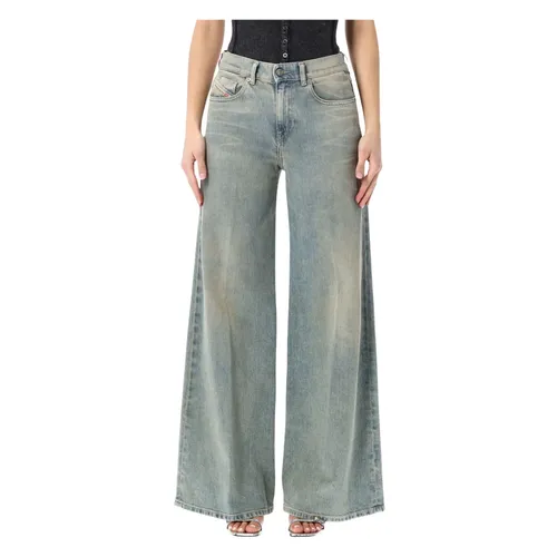 Jeans > Wide Jeans - - Diesel - Modalova