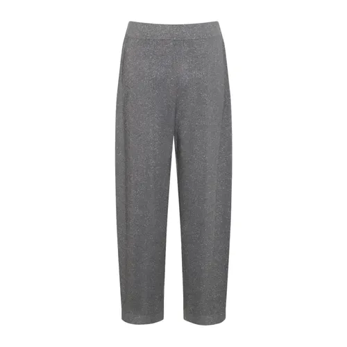Trousers > Straight Trousers - - Brunello Cucinelli - Modalova