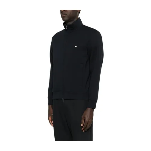 Sweatshirts & Hoodies > Zip-throughs - - Emporio Armani - Modalova