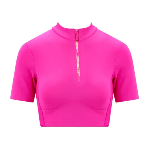 Tops > T-Shirts - - Off White - Modalova