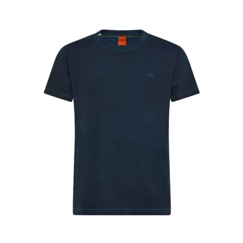 Sun68 - Tops > T-Shirts - Blue - Sun68 - Modalova