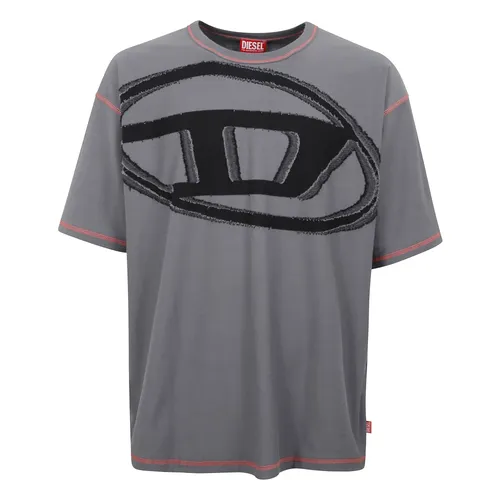 Diesel - Tops > T-Shirts - Gray - Diesel - Modalova