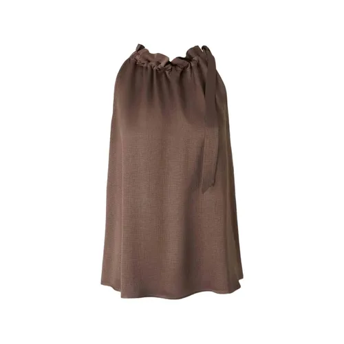 Tops > Sleeveless Tops - - Peserico - Modalova