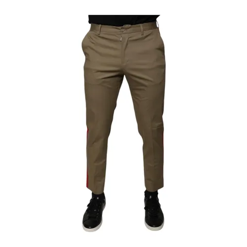Trousers > Chinos - - Dolce & Gabbana - Modalova