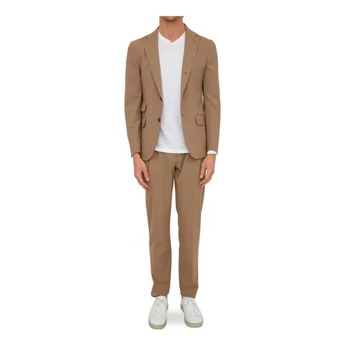 Suits > Suit Sets > Single Breasted Suits - - Eleventy - Modalova
