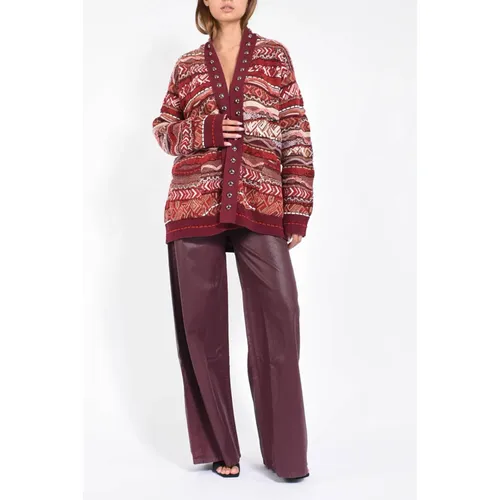 Trousers > Wide Trousers - - Laneus - Modalova