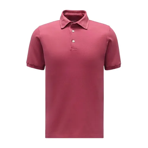 Fedeli - Tops > Polo Shirts - Red - Fedeli - Modalova