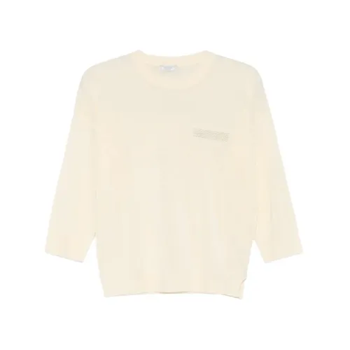 Knitwear > Round-neck Knitwear - - Peserico - Modalova