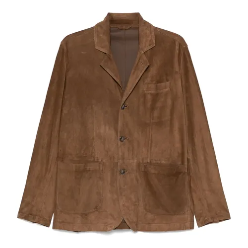 Barba - Jackets > Blazers - Brown - Barba - Modalova