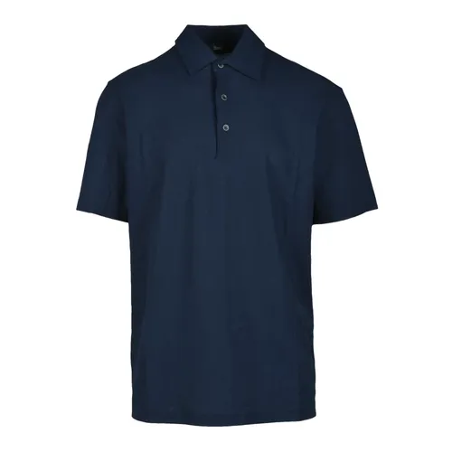 Herno - Tops > Polo Shirts - Blue - Herno - Modalova