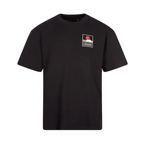 Edwin - Tops > T-Shirts - Black - Edwin - Modalova