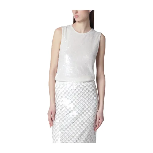 Tops > Sleeveless Tops - - P.a.r.o.s.h. - Modalova