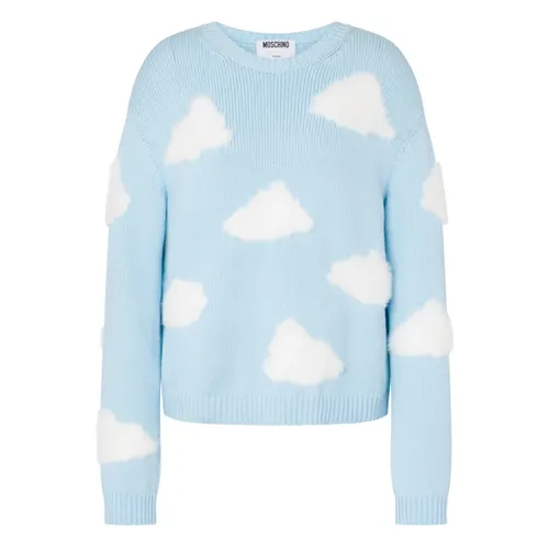 Knitwear > Round-neck Knitwear - - Moschino - Modalova