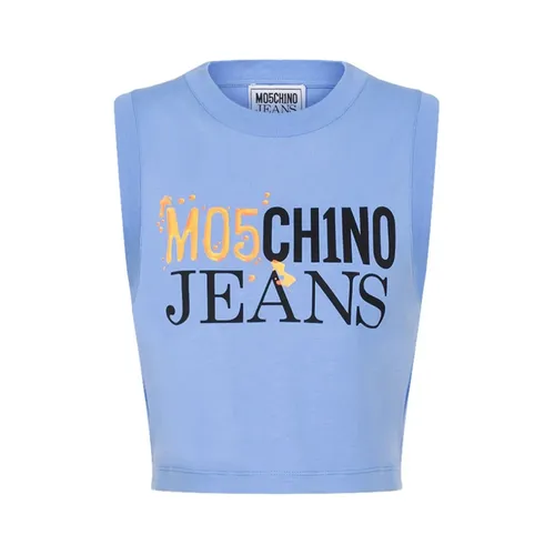 Tops > Sleeveless Tops - - Moschino - Modalova