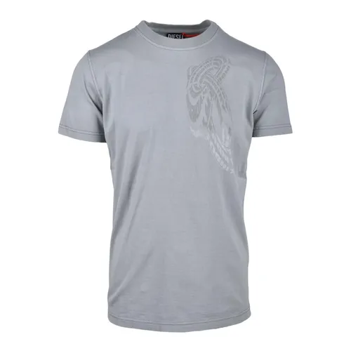 Diesel - Tops > T-Shirts - Gray - Diesel - Modalova