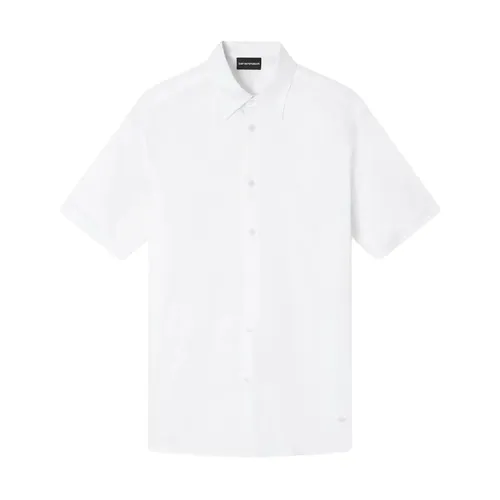 Shirts > Short Sleeve Shirts - - Emporio Armani - Modalova